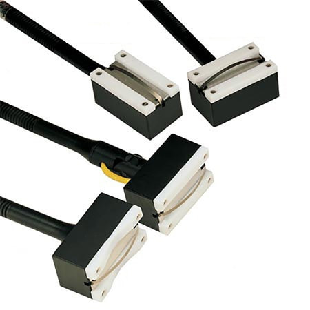 Omega 88221K-IEC : Unique Surface Thermocouple Probe, Teflon Block, K Type, 0 ¡C to 250 ¡C, 60 " Cable, TPE, Miniature CONN w/Molded Strain Relief, IEC, Flat Surface Perpendicular, 88000 Series, Each