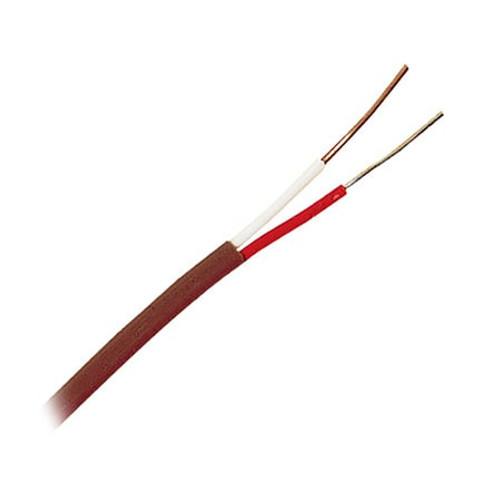 Omega GG-J-20S-SLE-100 : Thermocouple Wire, Duplex Insulated, J Type, 0 ¡C to 480 ¡C (32 ¡F to 900 ¡F), Stranded, 20 AWG, 100 ' Cable, Glass Braid, ANSI (Std), SLE, GG-J Series, Spool