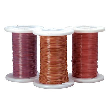 Omega KK-T-30-50 : Insulated Thermocouple Wire, Fine Gage, Duplex, T Type, 0 ¡C to 260 ¡C (32 ¡F to 500 ¡F), Solid, 30 AWG, 50 ' Cable, Polyimide, ANSI (Std), KK-T Series, Spool