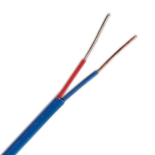 Omega EXPP-T-24-25 : Thermocouple Extension Wire, Duplex, T Type, -24¡ ¡C to 100 ¡C (-11 ¡F to 212 ¡F), Solid, 24 AWG, 25 ' Cable, Polyvinyl (PVC), ANSI (Std), EXPP-T Series, Spool