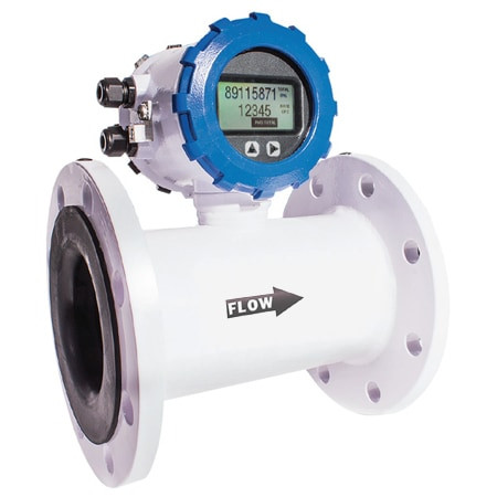 Omega FMG480-04-D6 : Magmeter, Conductive Fluids, 1285 GPM, 10 MPS, 4 ", ANSI Flange, ± 0.75 %, Current Sinking Pulse, 4 mA to 20 mA, 316 SS, PP, EPDM, 9 Vdc to 36 Vdc/60 Hz, FMG480 Series, Each