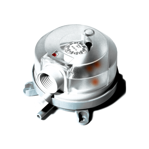 ACI DBL-205E : Differential Pressure Switch (Plastic), 2.0 to 10.0" wc (Adjustable Set Point), SPDT Contact, Automatic Reset, NEMA 3 (IP54)Enclosure, 2 Year Limited Warranty