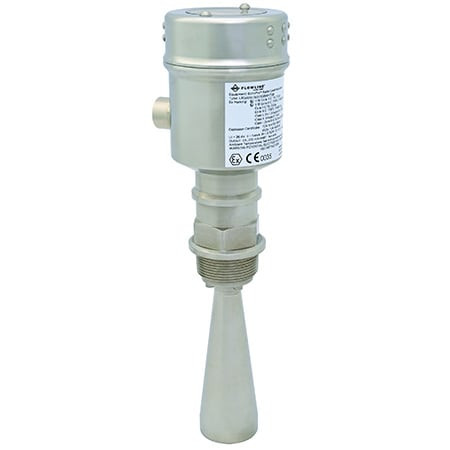Omega LR16-5021-30-00 : Pulse Radar Level Transmitter, Intrinsically Safe, Liquid, 1-1/2 " NPT Male, ± 3 mm Accuracy, 150 psi, 150 ¡C (302 ¡F), 98.4' (30 m), 21.6 Vdc to 26.4 Vdc, 4 mA to 20 mA, LCD Display, LR16, Each