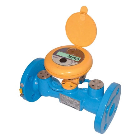 Omega FDT503 : Ultrasonic Flow Meter, In-Line, Clean Fluids, 0.45 m_/h to 30 m_/h, 2 " Dia, ± 2 % Accuracy, 3.6 V Battery, Amplified Square Wave, ANSI Flange, LCD Display, FDT500 Series, Each