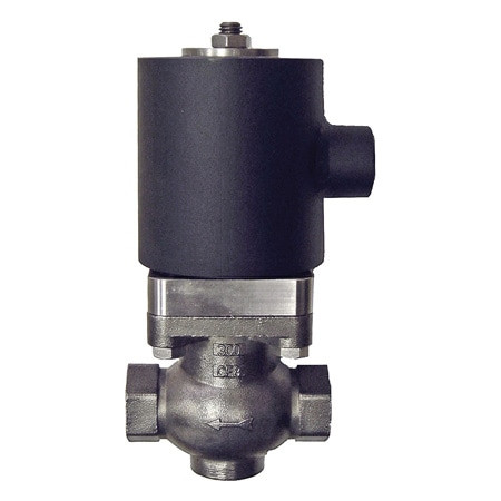 Omega SVH-142L : Solenoid Valve, High Pressure, 2-Way, N.C, Direct Acting, 3/4 ", 7.5 Cv, 120 Vac, 316 SS Body, 300 SS, 430 SS, PTFE, 1, 200 psi, 149 ¡C (300 ¡F), Liquid, SVH-140 Series, Each