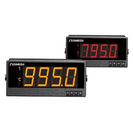 Omega ILD44-SP-53 : PID Controller & Meter, Process, Strain, Analog V/I, 1 I/P, Analog Output & Relay, 2 O/P, AC, 3.5 Digit Single Display, Single Ramp & Soak, iLD-SP, Each