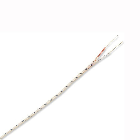 Omega EXGG-C-24-TCB-1000 : Thermocouple Extension Wire, Duplex Extension Grade, C Type, 0¡ ¡C to 427 ¡C, Solid, 24 AWG, 1000 ' Cable, Glass Braid, Tinned Copper Overbraid, ANSI (Std), EXGG-C Series, Spool