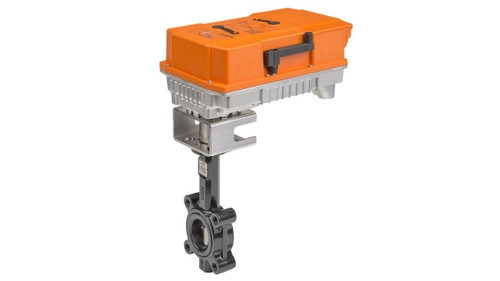 Belimo F665HD+PRXUP-MFT-T : 2-Way 2-/2" Inch Butterfly Valve, ANSI Class 125, Cv 196 + Non-Fail Safe Valve Actuator, 24 to 240 VAC / 24 to 125 VDC, Programmable (2-10VDC Default) Control, Terminal Strip, 2x Aux. Switches, NEMA 4X, 5-Year Warranty