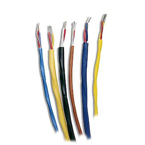 Omega EXTT-T-16S-TWSH-500 : T/C Extension Wire, Twisted, Shielded, Type T, 500 ' Cable, 16 AWG, PFA, Stranded, -60 ¡C to 100 ¡C (-75 ¡F to 212 ¡F), ANSI (Std), EXTT-T Series, Spool