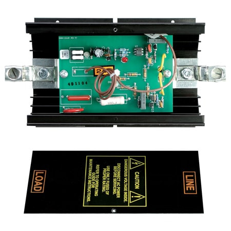 Omega SCR39P-48-060-S15 : SCR Power Controller for Electrical Resistance Heater, 3-Phase, 480 Vac Line Voltage, 60 A, Isolated 4 mA to 20 mA O/P, 15 s Soft Start & Phase-Angle Firing, Surface Mount, SCR39 Series, Each