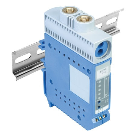Omega PX665-0.1BDI : Low Pressure Transmitter, DIN Rail, Bi-Directional, Differential, -0.1 inH_O to 0.1 inH_O, ± 0.5 %, 1/8 " NPT Female, Current, 4 mA to 20 mA, Terminal Block, PX663 Series, Each