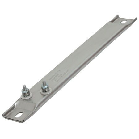 Omega CSH00313 : Channel Strip Heater, Ceramic Insulated, 240 Vac, 1000 W, 9 W/in_, 2 Terminals One End, SS Sheath, 650 ¡C (1200 ¡F), 36 " L, 2 Mounting Holes, Flat Surface Mounting Installation, CSH5 Series, Each