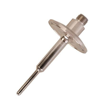 Omega THS-10K-S-0300-D1-M12 : Standard Duty Thermistor Sensor Probe with M12 Connector, Sanitary, -80 ¡C to 150 ¡C (-112 ¡F to 302 ¡F), 1.5 " Tri-Clamp, 10000 ½ @ 25 ¡C, 316 SS, 0.25 ", 3 ", THS-S-M12 Series, Each