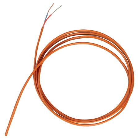 Omega HSTC-TT-T-20S-1044-SMPW-CC : Insulated Wire Thermocouple, T Type, 1044 " Wire, 20 AWG (Stranded), PFA, Miniature Male Connector with Molded Cable Clamp, Direct Contact, HSTC Series, Each