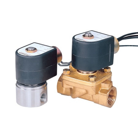Omega SV125 : Solenoid Valve, General Purpose, 2-Way, N.C, Direct Acting, 1/4 ", 0.28 Cv, AC/DC Coil, SS Body, SS, Copper, FKM, 200 psi, 50 ¡C (122 ¡F), Liquid, Gas, SV120 Series, Each