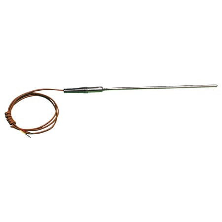 Omega TJ36-CASS-010U-60 : Rugged Transition Joint Probe, Heavy Duty, Stripped Leads, K Type, 0 ¡C to 700 ¡C, 0.01 " x 60 " Probe, 40 " Cable, 24 AWG, 304 SS, Immersion, UGND, ANSI (Std), TJ36, Each