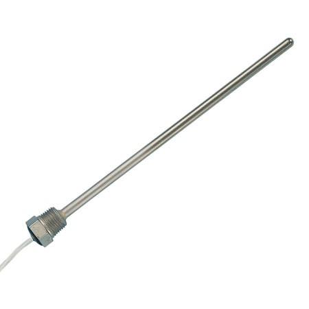 Omega RTD-810-OTP : Industrial Grade RTD Sensor, General Purpose, 3 Prong STD CONN, -200 ¡C to 750 ¡C, Class A, 0.125 " x 4.5 " Probe, 40 " Cable, 3 Wires, 304 SS, Immersion, 1/8 " NPT, 100 ½, RTD-850, Pack of 3