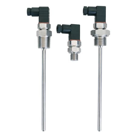 Omega PR-24-3-1000-A-G1/2-6-50 : Pt1000 RTD Sensor Probe, Micro-DIN CONN, -30 ¬°C to 250 ¬°C (-22 ¬°F to 480 ¬°F), Class A per IEC, 6 mm x 50 mm (DxL) Probe, 316 SS, Immersion Probe, 1000 ¬Ω, 4 Wires, G 1/2 " BSPP, PR-24 Series, Each