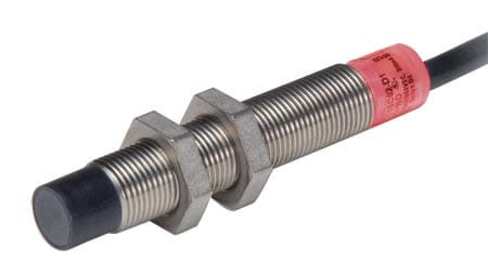 Omega E59-M12C110C02-A1 : Inductive Proximity Sensor, High Performance, Unshielded, 10 mm, 20 Vac to 132 Vac I/P, 2-Wire N.O O/P, LED Indicator, 2 m Cable, 12 mm Dia, iProx Series, Each