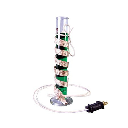 Omega DHT052080LD : Heater Tape, High Temperature, Dual-Element, 760 ¡C, 240 V, 624 W, 13.1 W/in_, Fiberglass, Stripped Leads, 1/2 " x 8 ' L, 24 " L Lead Wire, IP5X Rated, DHT Series, Each