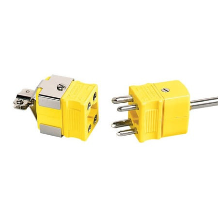 Omega ICIN-316U-18-DUAL : Dual Element Thermocouple Assembly, STD CONN, J Type, 0 ¡C to 620 ¡C (32 ¡F to 1150 ¡F), 0.187 " x 18 " (DxL) Probe, Inconel 600, Immersion, Ungrounded, ANSI, ICIN Series, Each