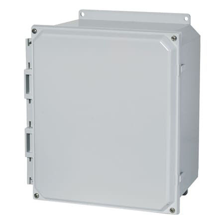 Omega AMP1426 : Non-Metallic Electrical Enclosure, Box Size 354 mm (13.93 ") x 309 mm (12.16 ") x 152 mm (5.98 "), AMP Series, Each