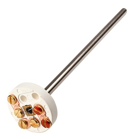 Omega PR-15H-3-100-1/4-9 : RTD Terminal Block Probe, Screw-Type Terminal Block, -50 ¬°C to 450 ¬°C, Class A per IEC60751, 0.25 " x 9 " (DxL) Probe, 316 SS, Immersion Probe, 100 ¬Ω, 3 Wires, PR-15 Series, Each