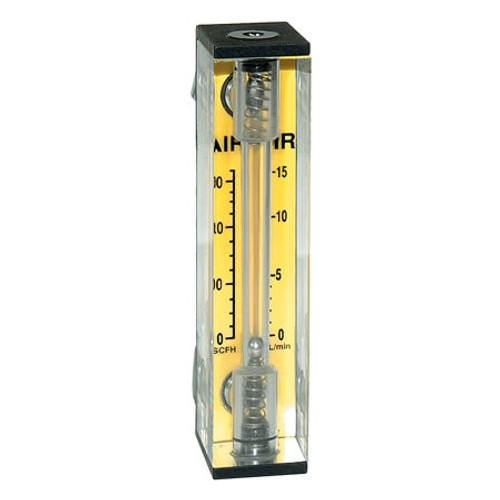 Omega FL-2511-V : Variable Area Flow Meter Kit, Low Cost, 0.14 SLM to 1.4 SLM Air, 2 SCCM to 20 SCCM Water, 100 psi, 1/8 " NPT Female, Direct Read, SS, Acrylic, FKM, Glass, w/Valve, FL-2500 Series, Each