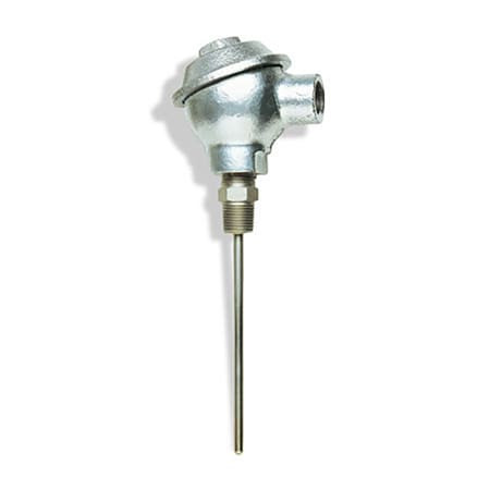 Omega NB7-CAXL-316E-18 : Thermocouple Industrial Head Probe, High Temp, Low Drift, Flip-Top Aluminum Head, K Type, 0 ¡C to 1204 ¡C, 1/2 " NPT, 0.187 " x 18 " Probe, Air, Exposed, Super OMEGACLADª XL, NB-XL Series, Each