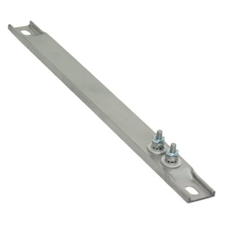 Omega CSH00025 : Channel Strip Heater, Ceramic Insulated, 240 Vac, 400 W, 13 W/in_, 2 Terminals One End, SS Sheath, 650 ¡C (1200 ¡F), 12 " L, 2 Mounting Holes, CSH2 Series, Each