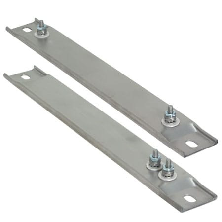 Omega CSH00191 : Channel Strip Heater, Ceramic Insulated, 120 Vac, 250 W, 12 W/in_, 2 Terminals One End, 304 SS Sheath, 650 ¡C (1200 ¡F), 10-1/2 " L, 2 Mounting Holes, CSH4 Series, Each