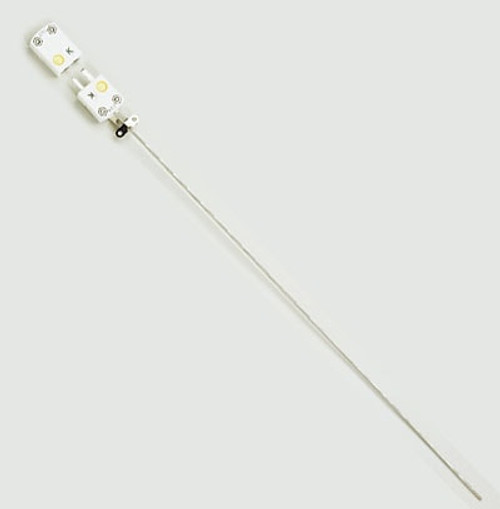 Omega SCAXL-IM100U-1500-SHX : Quick Disconnect Thermocouple Probe, High Temp, Ceramic Miniature CONN, K Type, 0 ¡C to 800 ¡C, 1 mm x 1500 mm (DxL) Probe, Super OMEGACLAD XL, Immersion, Ungrounded, IEC, SCAXL Series, Each
