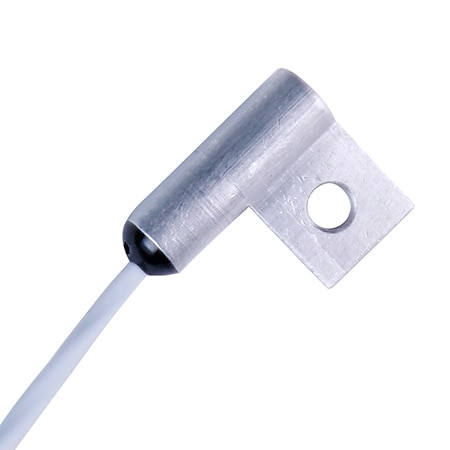 Omega ON-931-44032-40 : Thermistor Sensor with Aluminum Flag Housing, Bolt-On, -80 ¡C to 75 ¡C (-112 ¡F to 167 ¡F), ± 0.1 ¡C Accuracy, 30000 ½, Stripped Leads, PFA, 40 ", ON-931-Series, Each