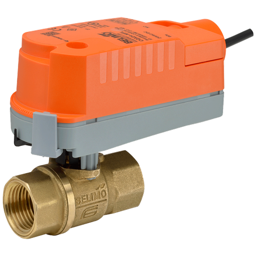 Belimo Z2075Q-K+CQKB24-LL 3/4 in. NPT ZoneTight zone valve with CQKB24-LL actuator