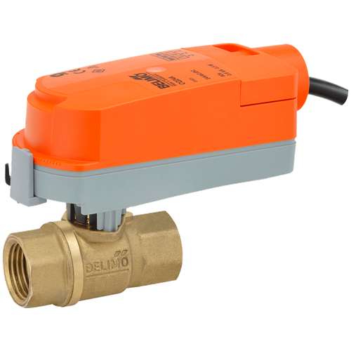 Belimo Z2100Q-K+CQB24-SR-L : 2-Way 1" NPT ZoneTight Zone Valve, Cv 8.2, Non Fail-Safe Actuator, 24VAC/DC, Modulating 2-10VDC, 2V Open/10V Close, 5-Year Warranty