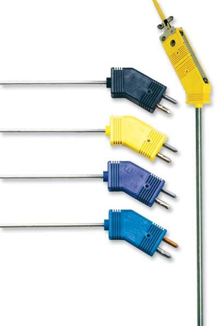 Omega GEQSS-316U-24 : Low Noise Thermocouple Probe, Standard CONN, E Type, 0 ¡C to 730 ¡C (32 ¡F to 1350 ¡F), 0.187 " x 24 " (DxL) Probe, 304 SS, Immersion Probe, Ungrounded, ANSI, Low Noise, GEQSS Series, Each