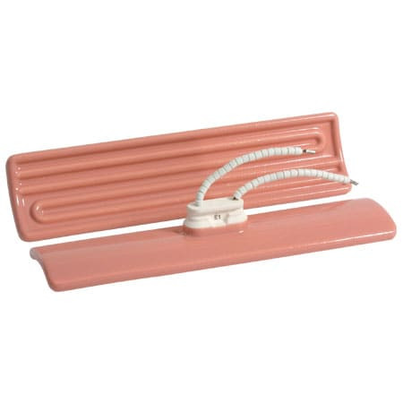 Omega CRB10165 : Ceramic Radiant Heater, Curved Face, 480 V, 650 W, 28.07 W/in_, Rose to Grey, 624 ¡C (1156 ¡F), 60 mm x 245 mm (2.36 " x 9.65 "), Standard Type K Thermocouple, CRB Series, Each