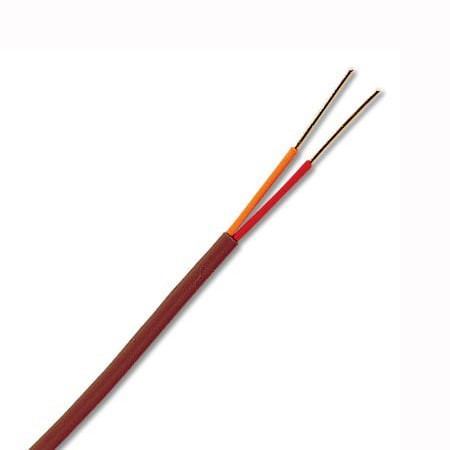 Omega HH-N-20S-SLE-25 : Thermocouple Wire, Duplex Insulated, N Type, 0 ¡C to 704 ¡C (32 ¡F to 1300 ¡F), Stranded, 20 AWG, 25 ' Cable, High Temp Glass Braid, ANSI (Std), SLE, HH-N Series, Spool