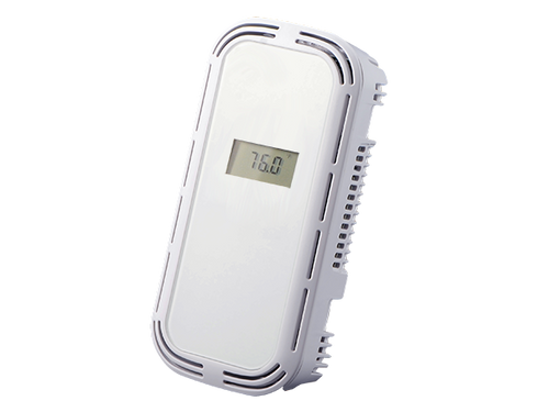 Senva CT1R-B3D : Recessed CO2/Temperature Sensor, Temperature Transmitter, Selectable Outputs: 4-20 mA, 0-5 VDC, or 0-10 VDC, LCD Display, 7-Year Limited Warranty