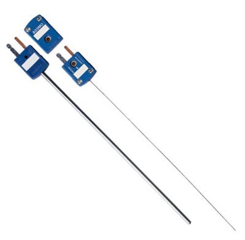 Omega SCASS-040G-12 : Quick Disconnect Thermocouple Assembly, Miniature CONN, K Type, 0 ¡C to 700 ¡C (32 ¡F to 1290 ¡F), 0.04 " x 12 " (DxL) Probe, 304 SS, Immersion, Grounded, ANSI, SCASS Series, Each