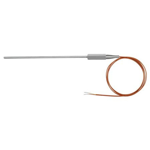 Omega JTSS-18U-48 : Transition Junction T/C Assembly, Molded, High Temp, STD Male CONN, J Type, 1/8 " x 48 " Probe, 304 SS, MgO, UGND, 1/8 ", STD, SLE, Direct/CM Fitting, JTSS, Each