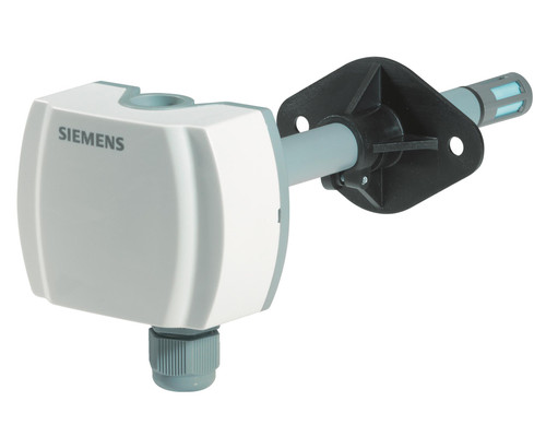 Siemens QFM2101 : Duct Humidity Sensor, 5% rH Accuracy, 4-20mA Output, 5-Year Warranty