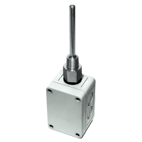 ACI A/CP-I-2.5"-4X : Immersion Temperature Sensor, Welded Thermowell Included, 10K Type II Thermistor, 2.5" Insertion Length, NEMA 4X Enclosure