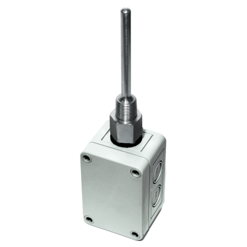 ACI A/CP-I-4"-4X : Immersion Temperature Sensor, Welded Thermowell Included, 10K Type II Thermistor, 4" Insertion Length, NEMA 4X Enclosure