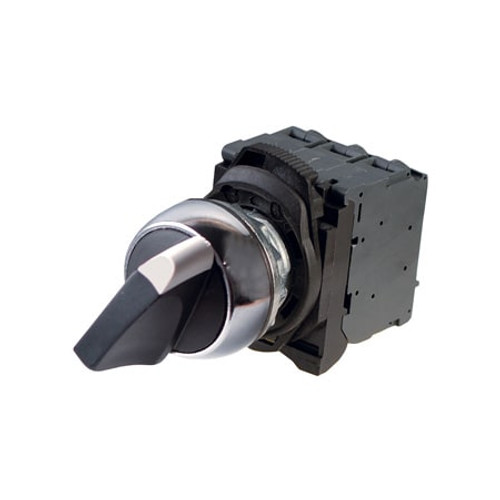 Omega OMPBD7P-SM42 : Pushbutton Selector Switch, 4-Way, Standard Knob, Maintained, Plastic, OMPBD7-SS Series, Each
