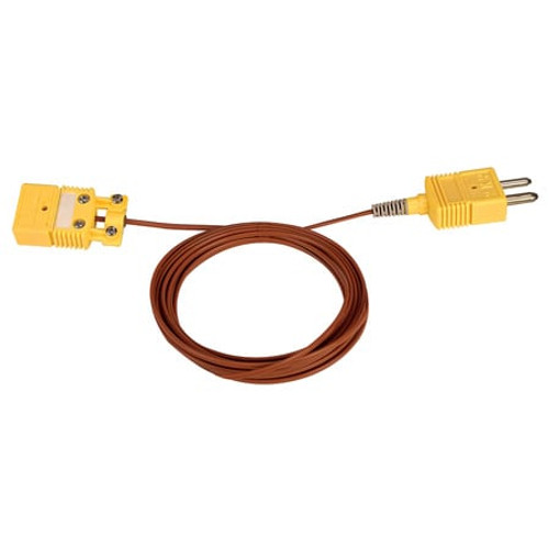 Omega RECK1-8 : T/C Extension Cable Assy, Molded, Type K, SMPW-F to SMPW-F CONN, 5 ' Cable, RECK Series, Each