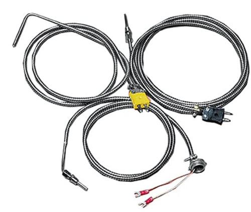 Omega SEEX-T-48-1-1 : Thermocouple Extension Cable Assembly for CF Thermocouples, 2x Spade Lugs, T Type, SS, GND, Flexible Probe, SEEX, Each