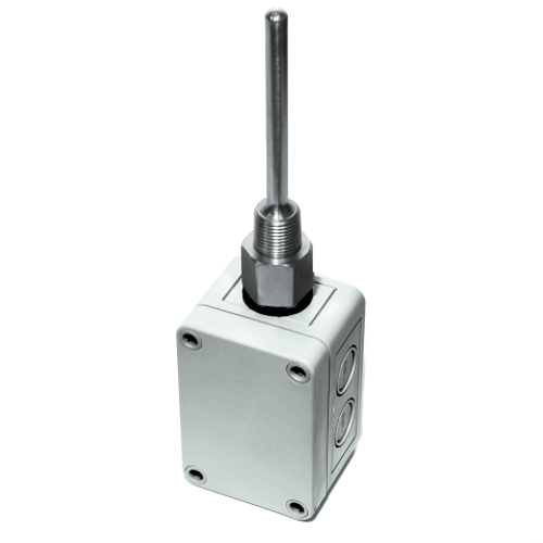 ACI A/CP-IM-2.5"-4X : Immersion Temperature Sensor, Machined Thermowell Included, 10K Type II Thermistor, 2.5" Insertion Length, NEMA 4X Enclosure
