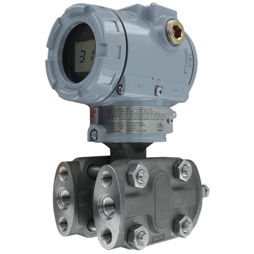 Dwyer 3100D-4-FM-1-1-LCD : Explosion-Proof Smart Differential Pressure Transmitter, Range 0-750" w.c., 4-20 mA / HART Communication Output Signal, +/-0.075% FS (@ 20C), LCD Display