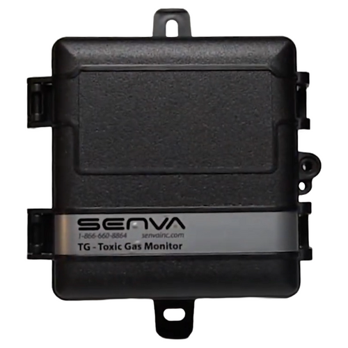 Senva TGW-ACX-AS : Wall Mount Toxic Gas CO Sensor/Controller, 0-10V, 0-5V, 1-5V and 4-20mA Selectable Output, LCD Display, Solid/Opaque Enclosure, 7-Year Warranty